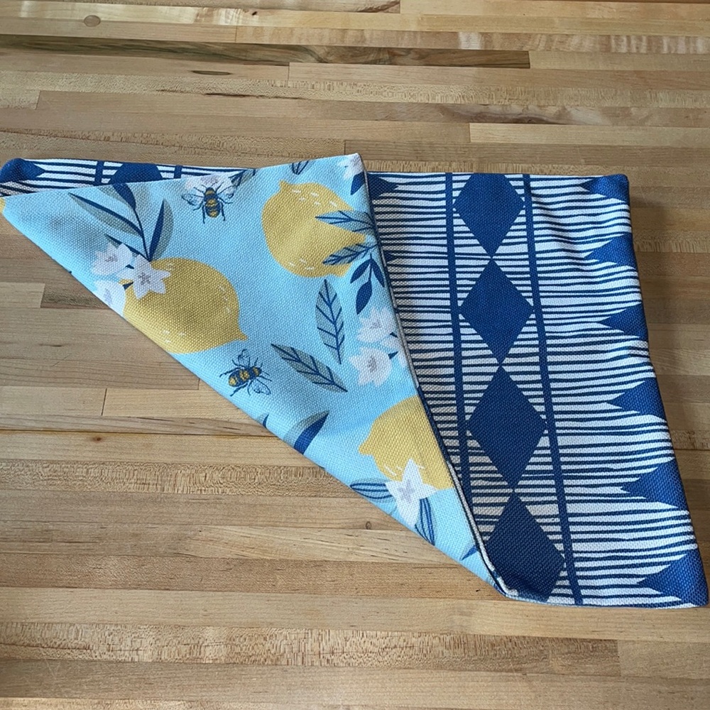 Decorated Lumbar “Summer” Pillowcase